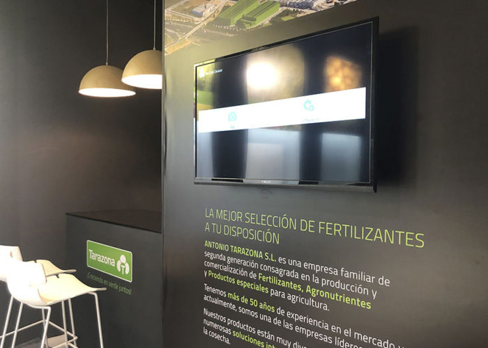 Stand corporativo para Tarazona