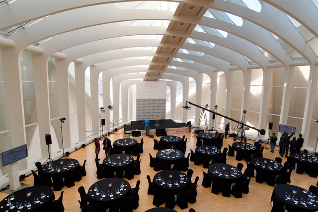 Salón donde se presentó CLIP en valencià