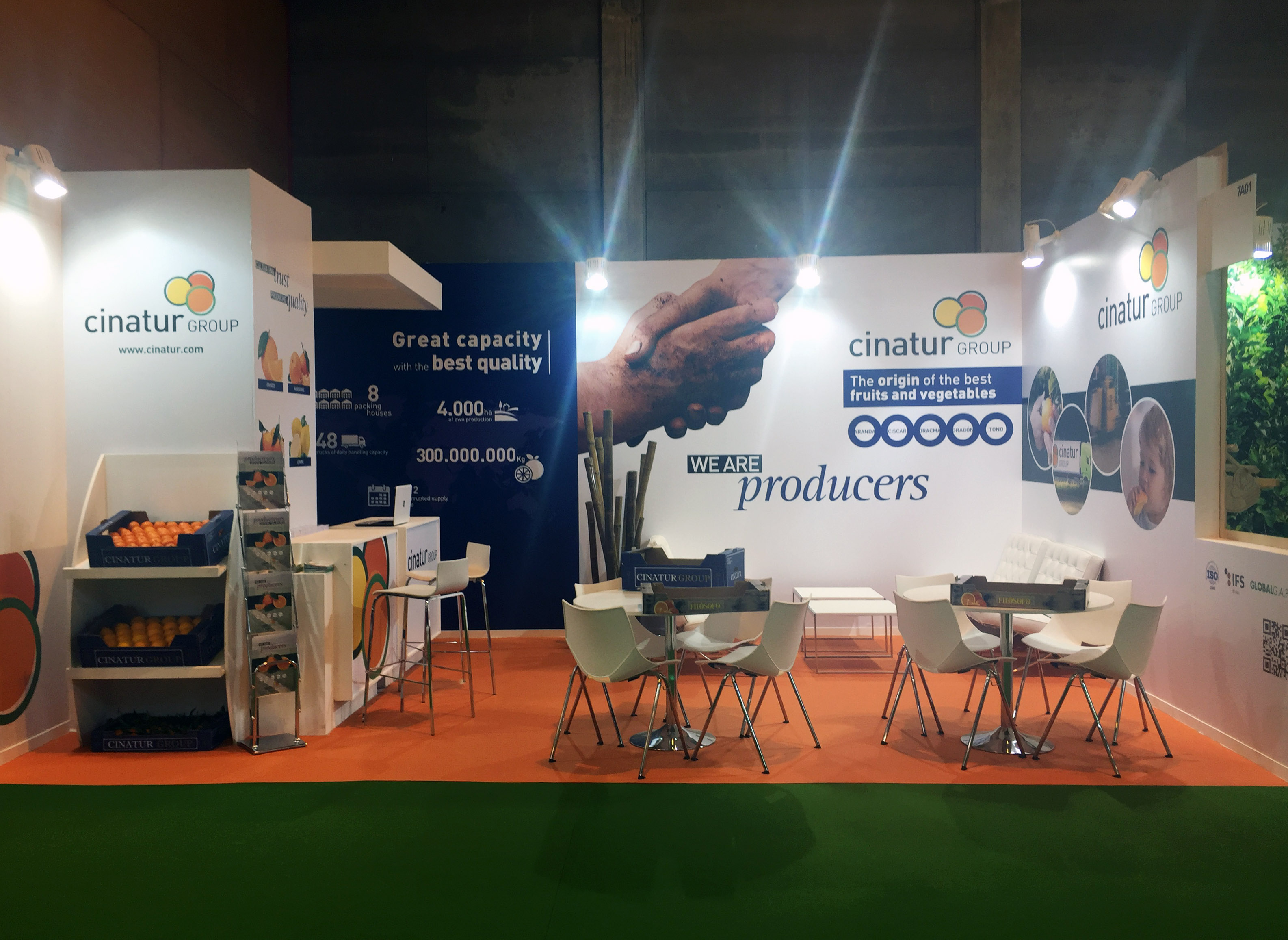 STAND CINATUR FRUIT ATTRACTION 2017