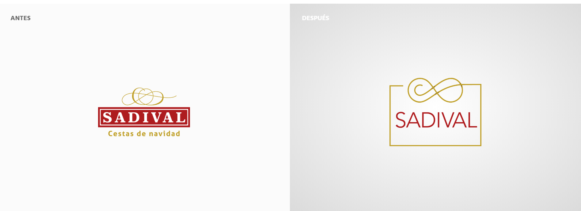 logotipo sadival a d