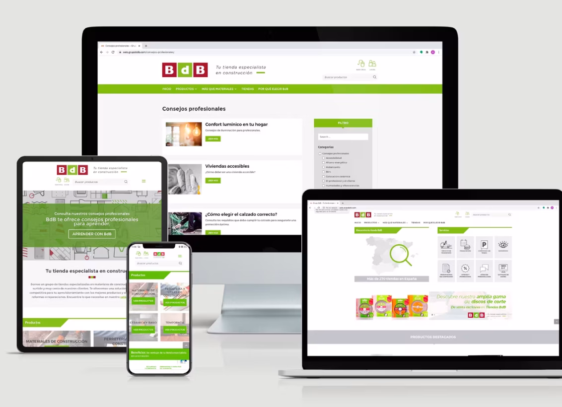 diseno web responsive grupo bdb abranding