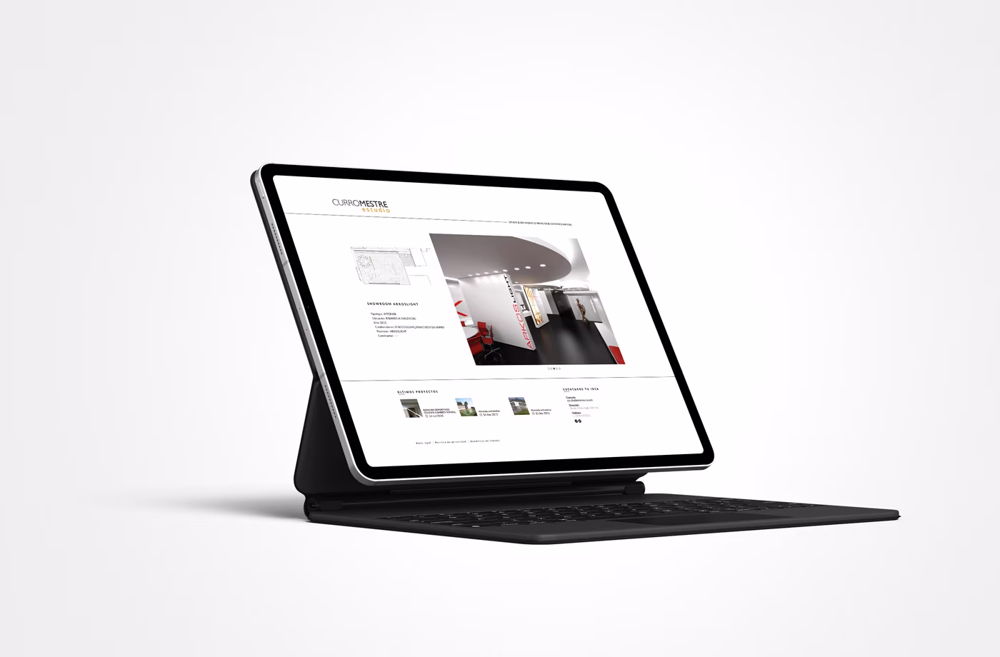 web responsive curro mestre abranding