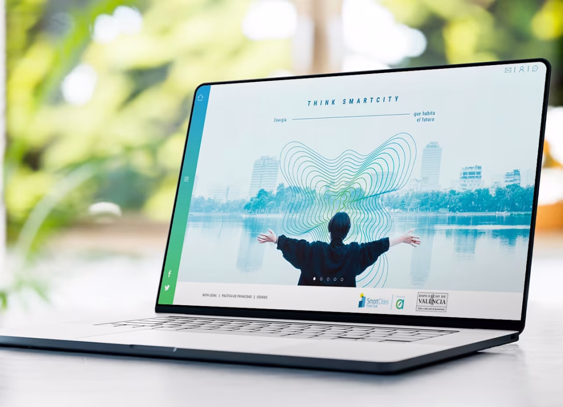 diseno landing think smartcity abranding