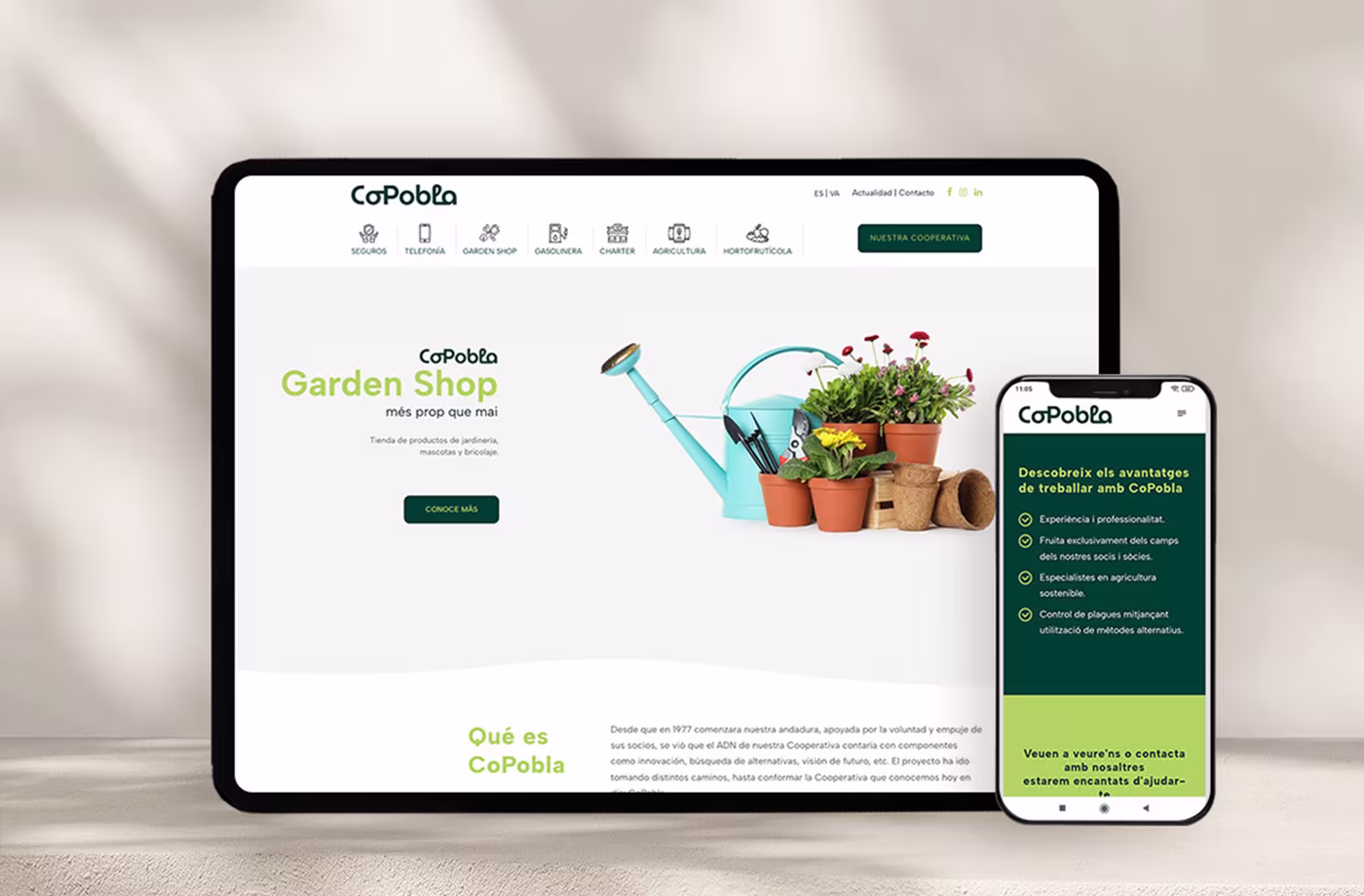 diseno web responsive copobla abranding