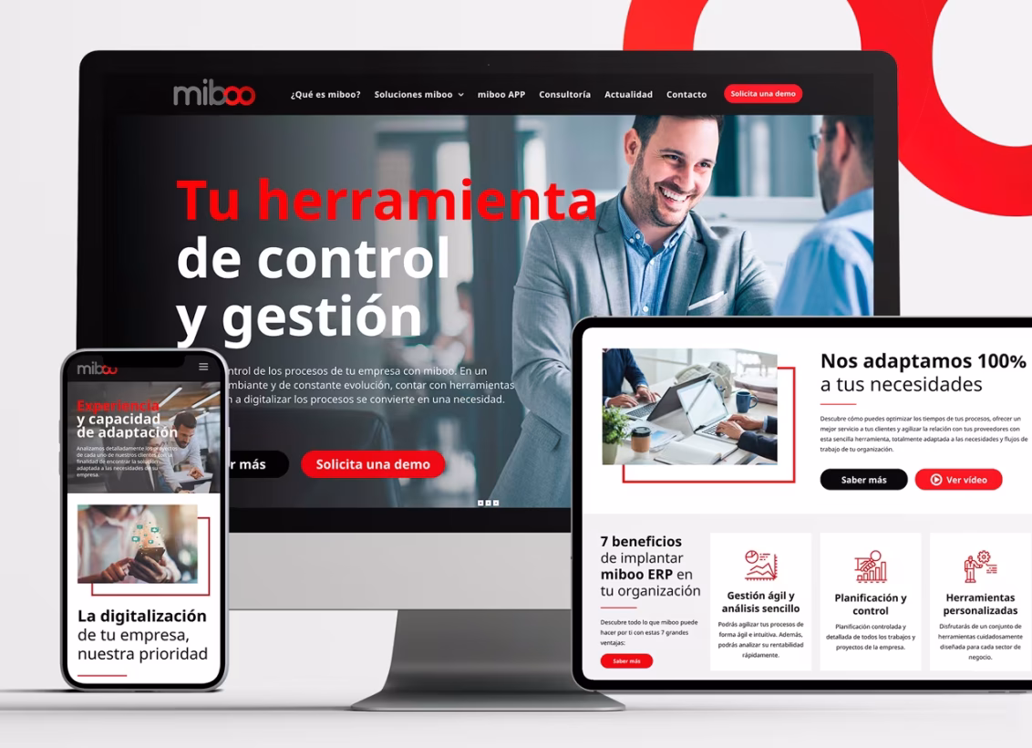 diseno web responsive miboo abranding