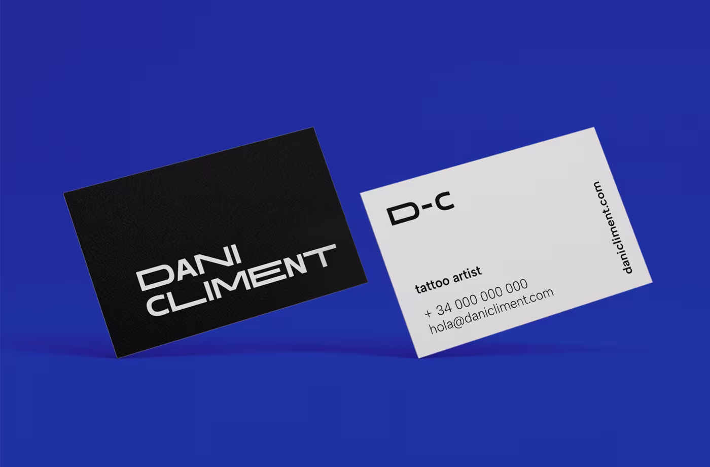 diseno tarjeta visita dani climent abranding
