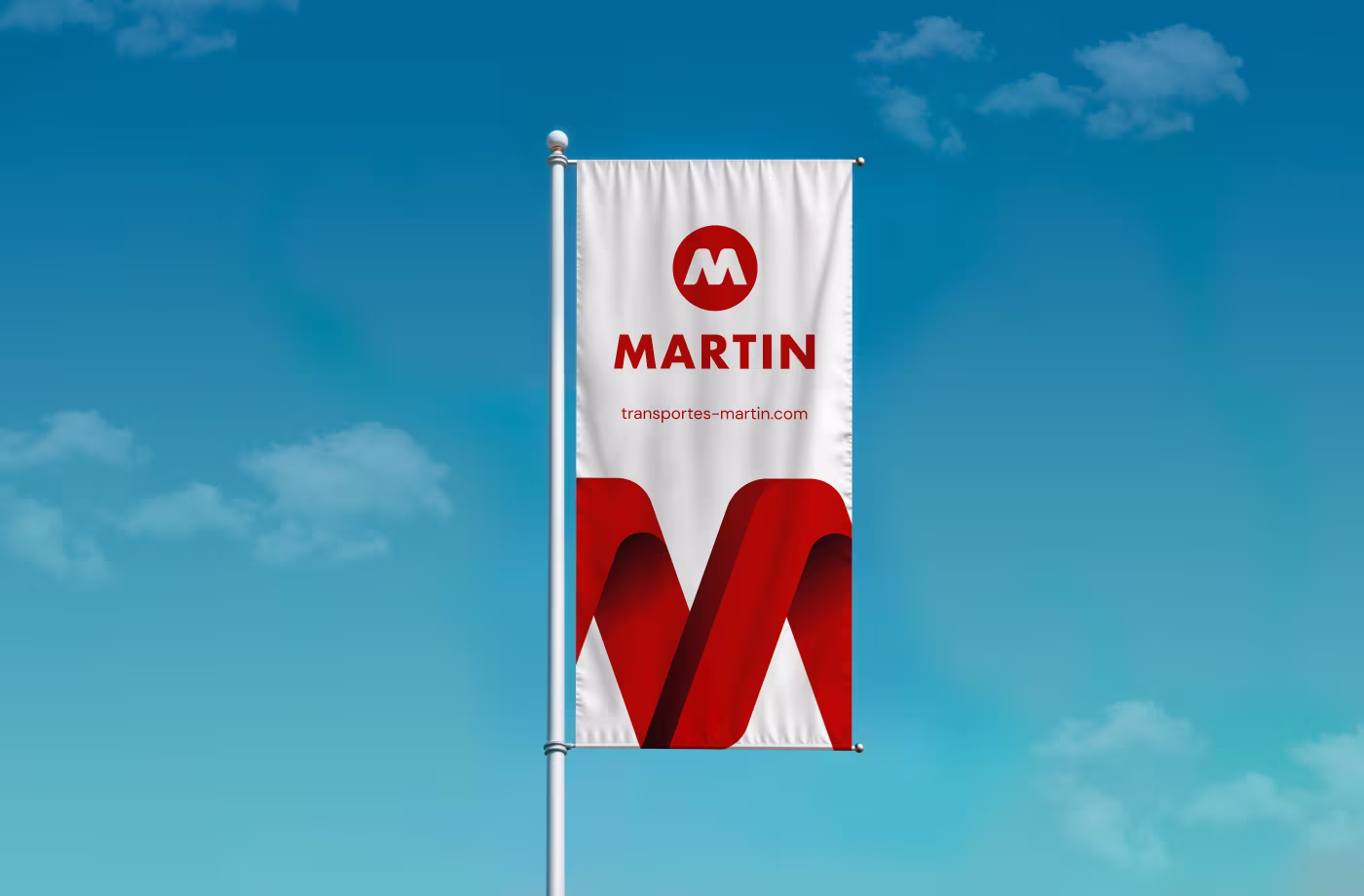 Banderola TransportesMartin abranding
