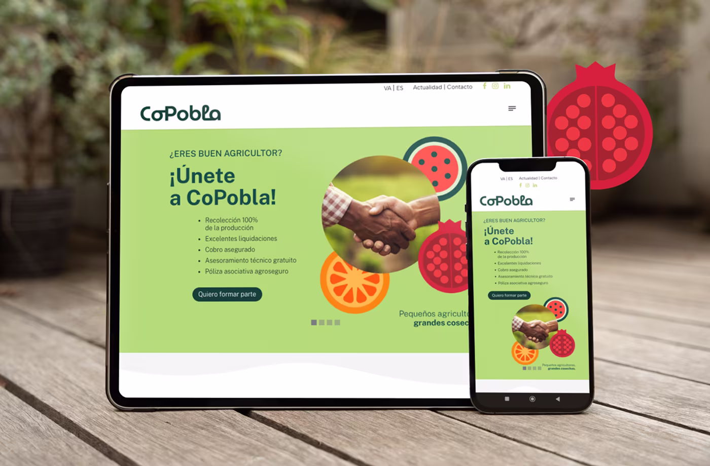 Dispositivos COPOBLA RRSS abranding