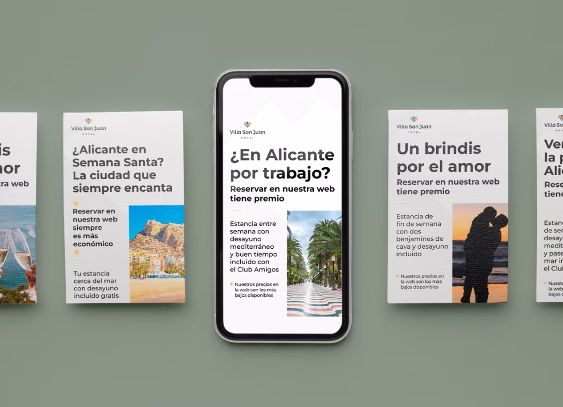 campana redes sociales hotel villa san juan abranding