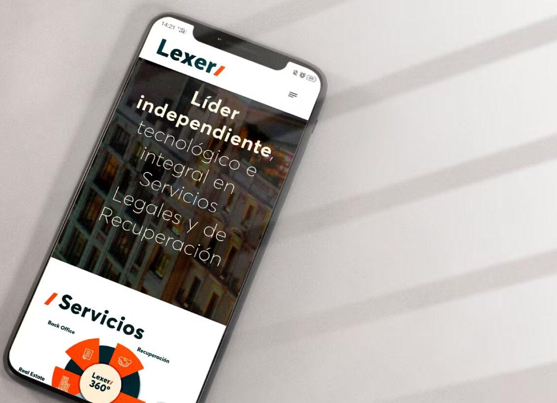 diseno sitioweb lexer abranding
