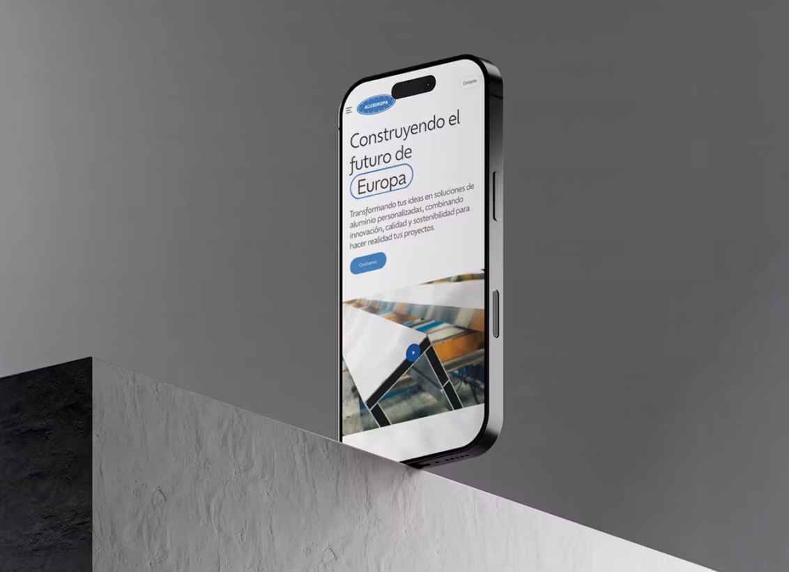 diseno web responsive alueuropa abranding
