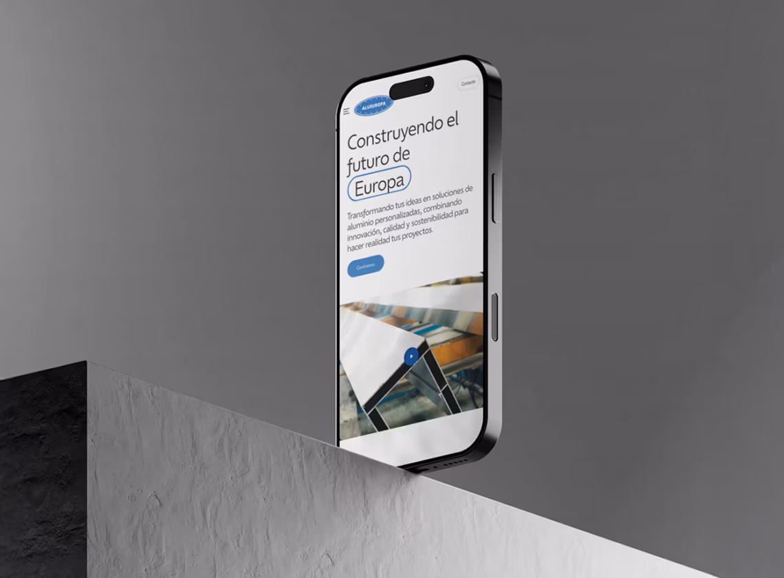 diseno web responsive alueuropa abranding