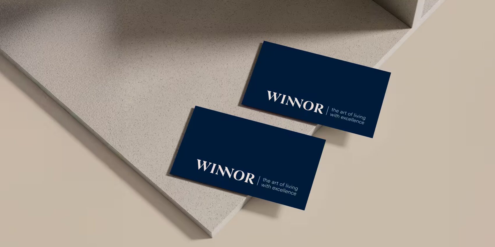 Home 2 diseno business cards winnor abranding